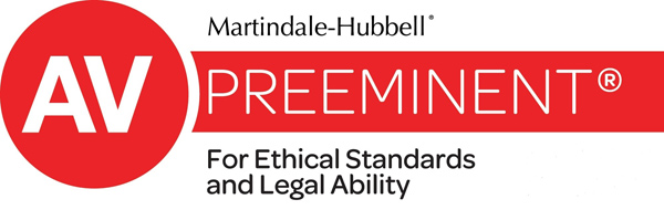 Martindale-Hubbell AV Preemminent rating